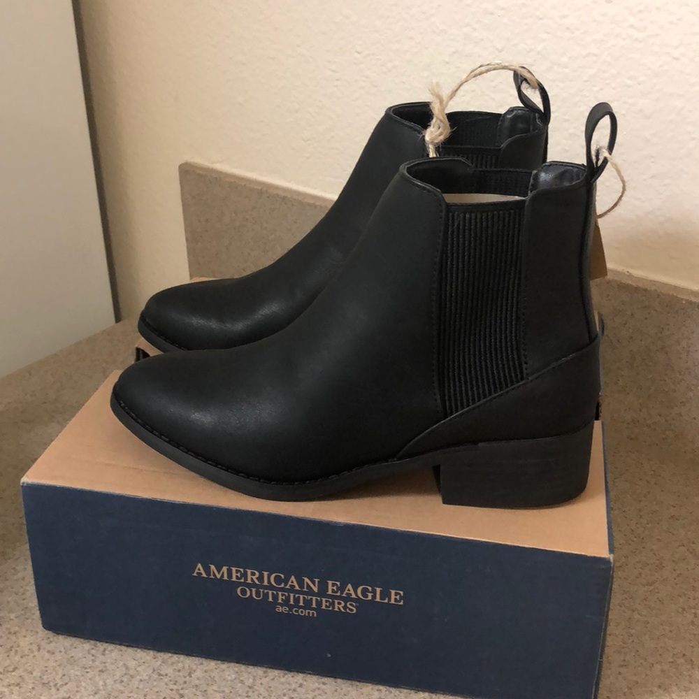 NWT Black AE Booties